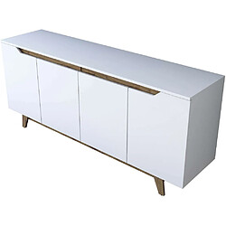 Acheter Hanah Home Buffet en aggloméré Venis - Blanc Noyer
