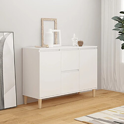 VidaXL Buffet blanc 101x35x70 cm
