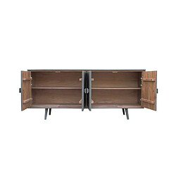 DKD Home Decor Buffet - Gris foncé
