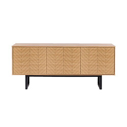 Mes Bahut 3 portes Orion - Chêne