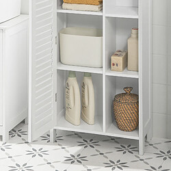 SoBuy BZR39-W Meuble bas Compact pas cher