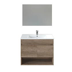 Meuble bas de salle de bain Pegane