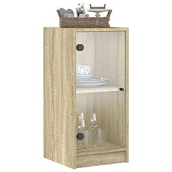 Acheter vidaXL Armoire latérale - Chêne sonoma