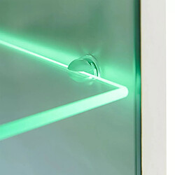 Avis Helloshop26 Vitrine murale LED - Noir