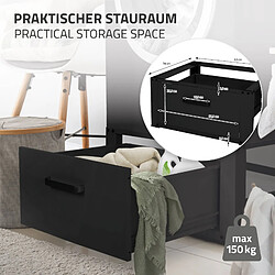 Avis Ml-design Socle pour machine à laver - Noir