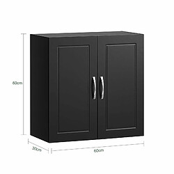 Sobuy FRG231-SCH Meuble haut toilettes suspendu pas cher