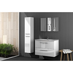 Acheter Alter Colonne de salle de bain suspendue - Blanc