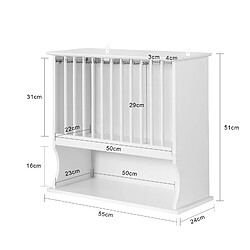 SoBuy KCR04-W - Blanc