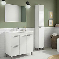 Acheter Pegane Meuble sous-vasque salle de bain - Blanc