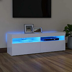 VIDAXL Meuble TV LED