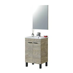Alter Meuble sous-vasque - Marron