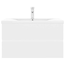 Acheter Vidaxl Armoire d'évier - Avec lavabo intégré