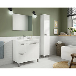 Acheter Alter Meuble colonne salle de bain - Blanc