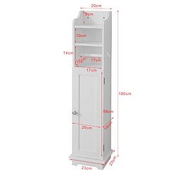 Avis sobuy SoBuy FRG177-W Support Papier Toilette - Blanc