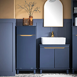 SoBuy BZR114-B Meuble de Rangement Bleu