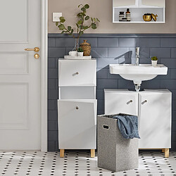 SoBuy BZR93-W Armoire à linge