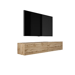 3xeliving Meuble TV suspendu
