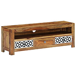 vidaXL Meuble TV 120x30x40 cm Sesham