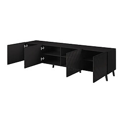 Bestmobilier Chloe - meuble TV - 200 cm - style contemporain