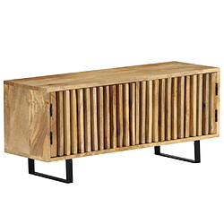 Avis Helloshop26 Meuble TV en manguier - Bois