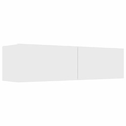 vidaXL Meuble TV - Blanc