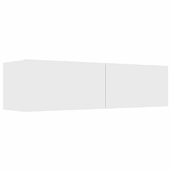 vidaXL Meuble TV - Blanc