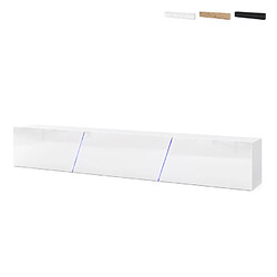 VIVALDI Meuble TV SLANT 2 240 cm Blanc