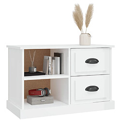 Acheter vidaXL Meuble TV MN816170 - Blanc brillant