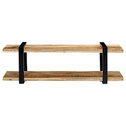 Avis Helloshop26 Meuble TV bois de manguier - Bois