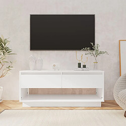 vidaXL Meuble TV - Blanc