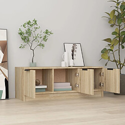 Avis vidaXL Meuble TV - Chêne Sonoma