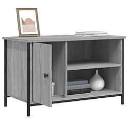 Acheter vidaXL Meuble TV - Sonoma gris 80 cm