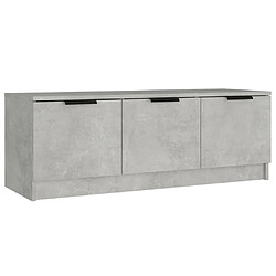 VidaXL Gris béton 102 cm