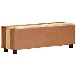 Helloshop26 Meuble TV bois recyclé - Marron