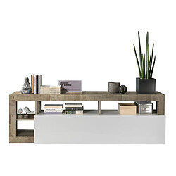 Avis Vente-unique Meuble TV Sefro - chêne