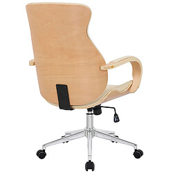 Acheter Decoshop26 Fauteuil de bureau - Crème