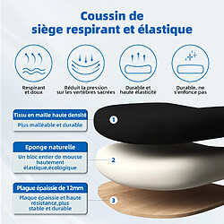 Acheter Homimaster Lexzurn Fauteuil bureau ergonomique pliable - Noir