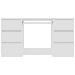 Acheter vidaXL Bureau - Blanc - 140x50x77 cm