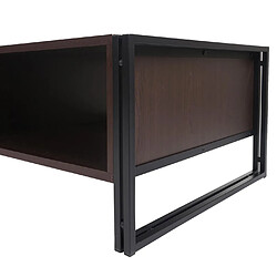 Avis Mendler Table basse rectangulaire - Marron