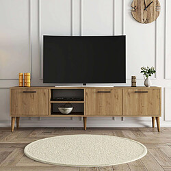 Hanah home meuble TV Exxen - chêne