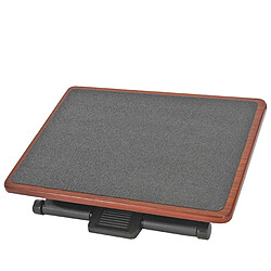 Mendler Repose-pied de bureau - Noir