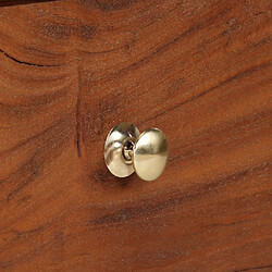 Helloshop26 Meuble TV bois recyclé - Marron