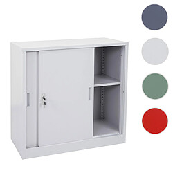 Mendler Armoire de bureau Boston - Gris