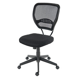 Mendler Fauteuil de bureau - Noir