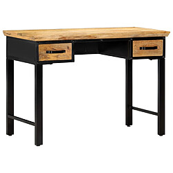 vidaXL - Table d'écriture en Bois de Manguier