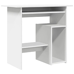 vidaXL Bureau - Blanc
