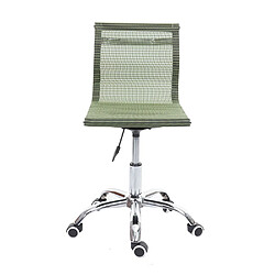 Mendler Chaise de bureau HWC-K53 - Vert