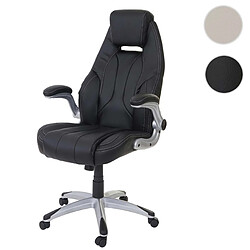 Mendler Fauteuil de bureau relax - Noir