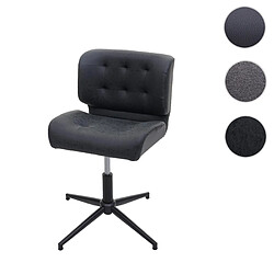 Mendler Fauteuil de bureau - Gris foncé