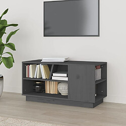 vidaXL Meuble TV - Gris Poncé